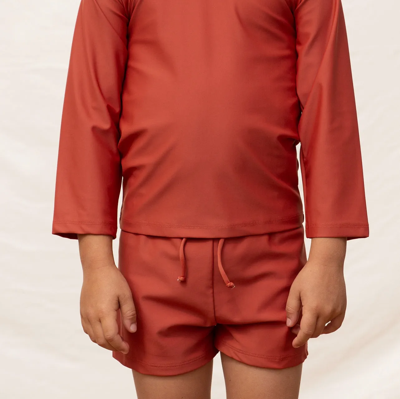 Rio Rashie 100% Recycled Nylon Swimshirt - Rubia (1-10y)