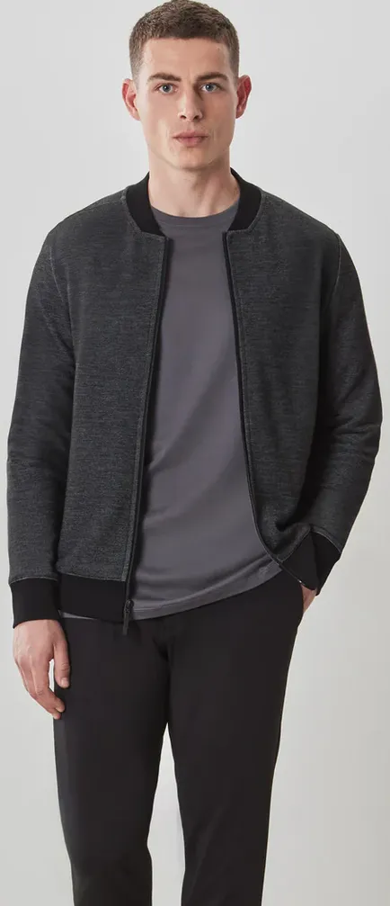 Robert Barakett Stanstead Zip Jacket | Black