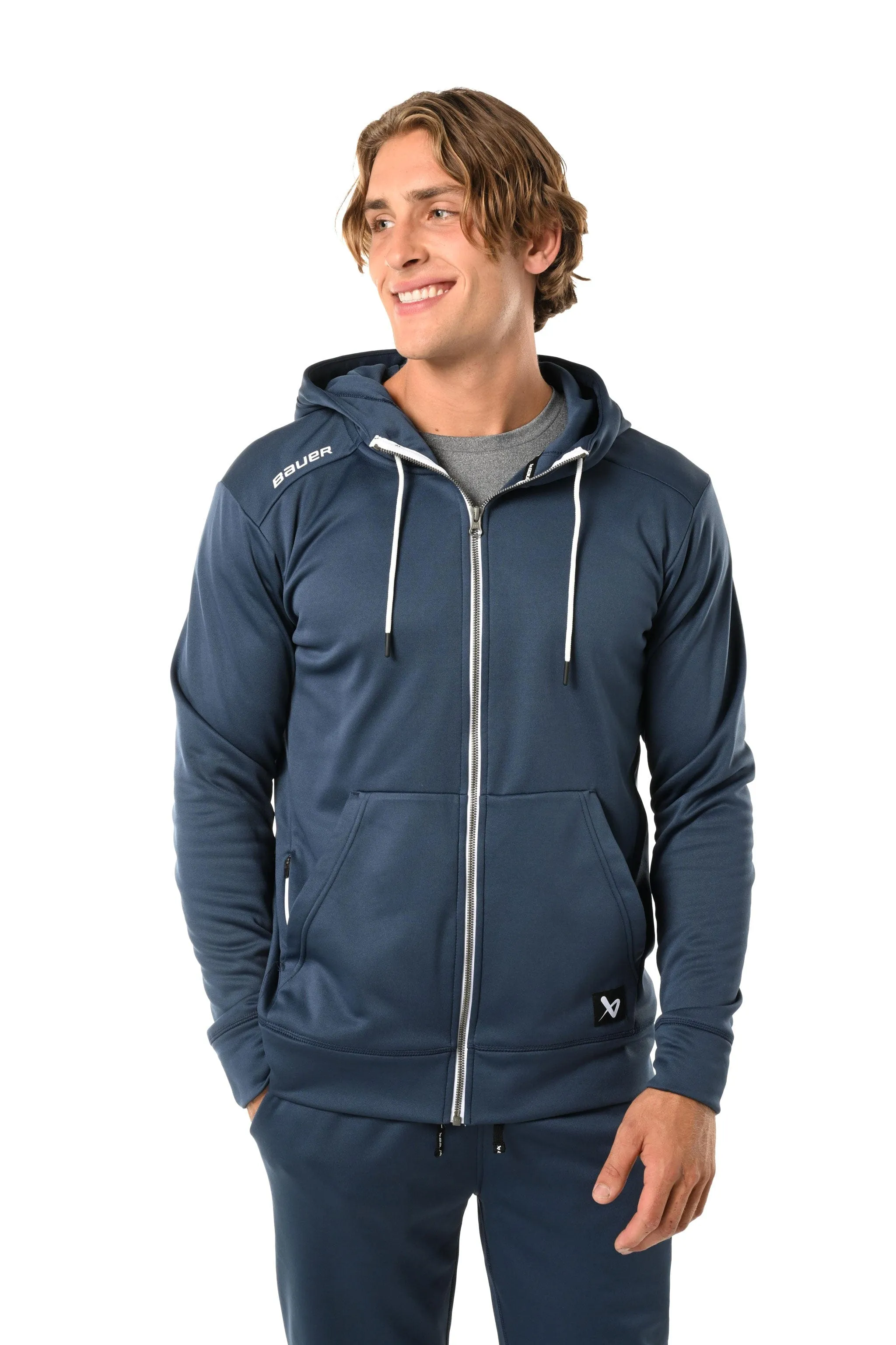 S23 Bauer Team Fleece Senior Zip Hoody