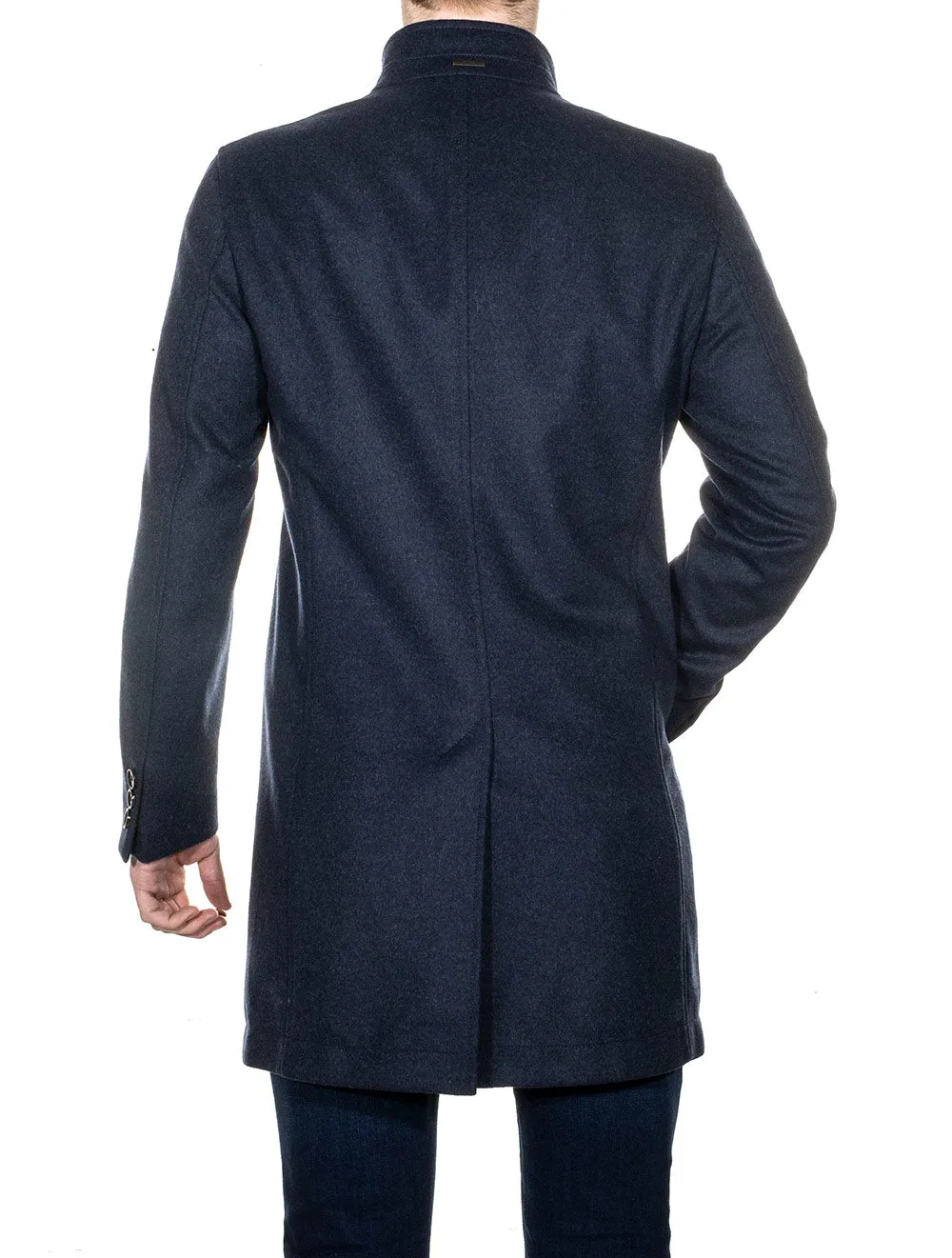 Shanty1 Wool & Cashmere Coat Blue