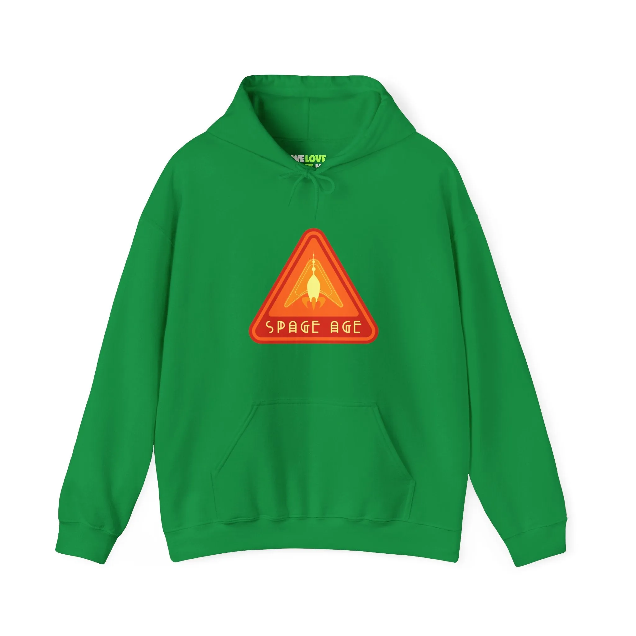 Space Age Sign Retro Sci-Fi Hoodie