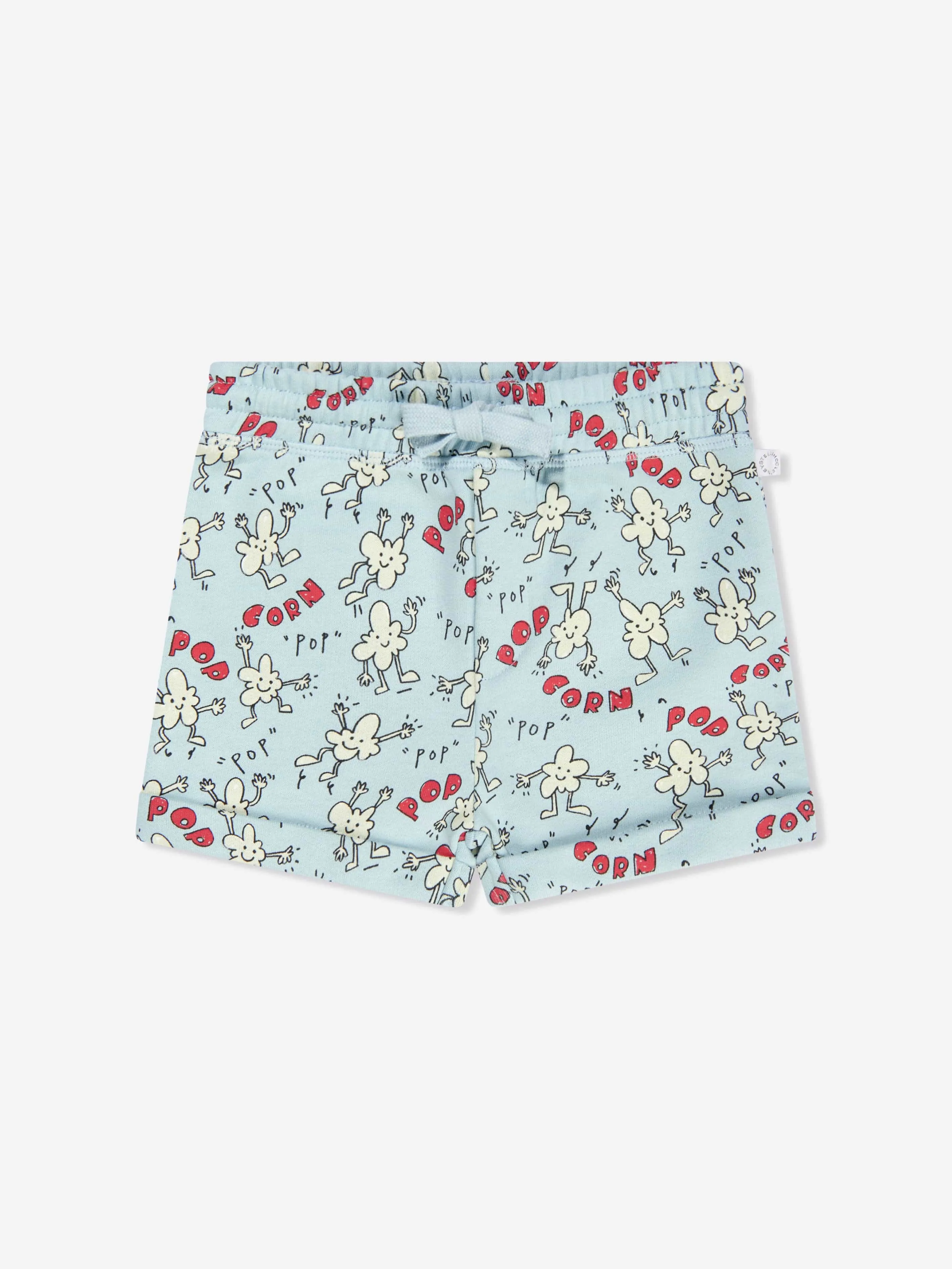 Stella McCartney Baby Boys Popcorn Shorts in Blue