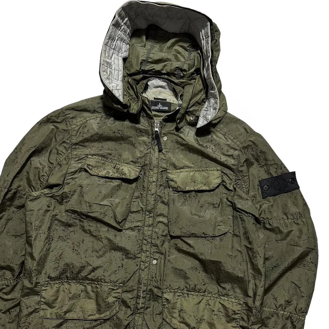 Stone Island Nylon Metal Spider Watro Jacket