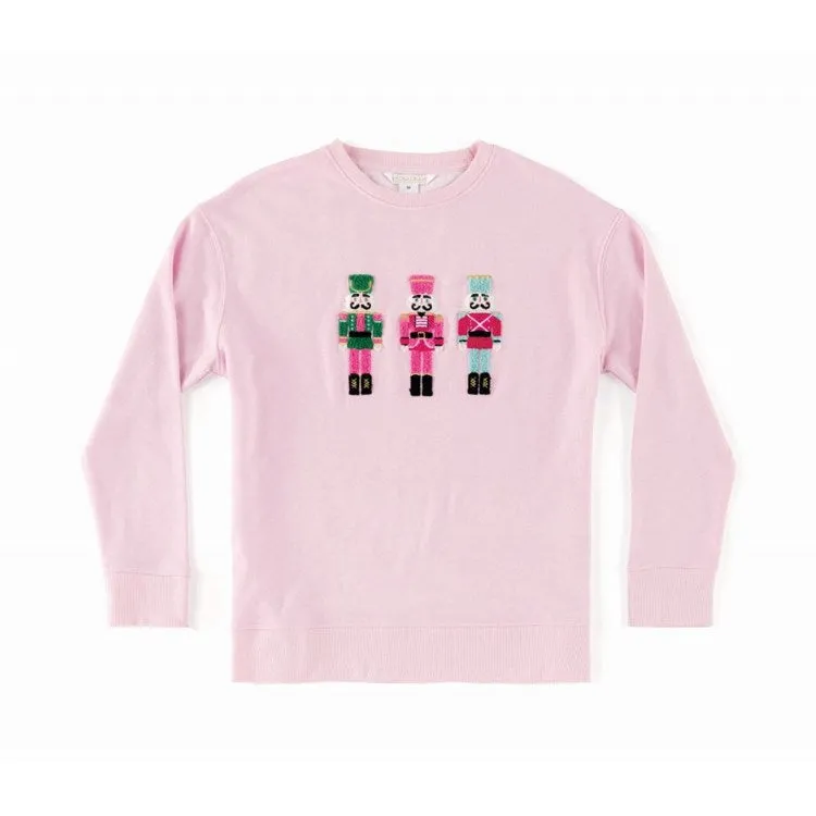 Sweatshirt - Nutcracker Trio - Blush