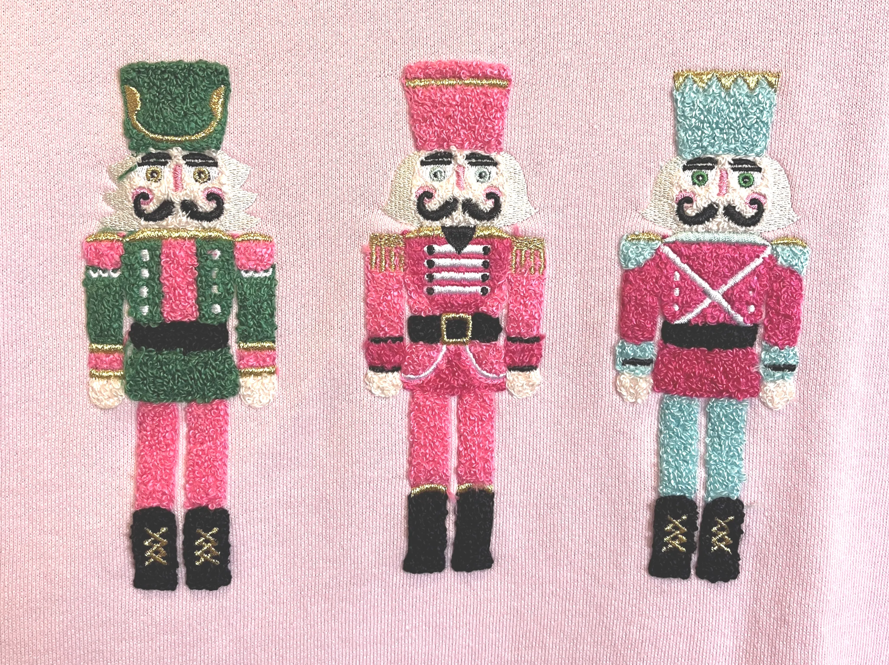 Sweatshirt - Nutcracker Trio - Blush