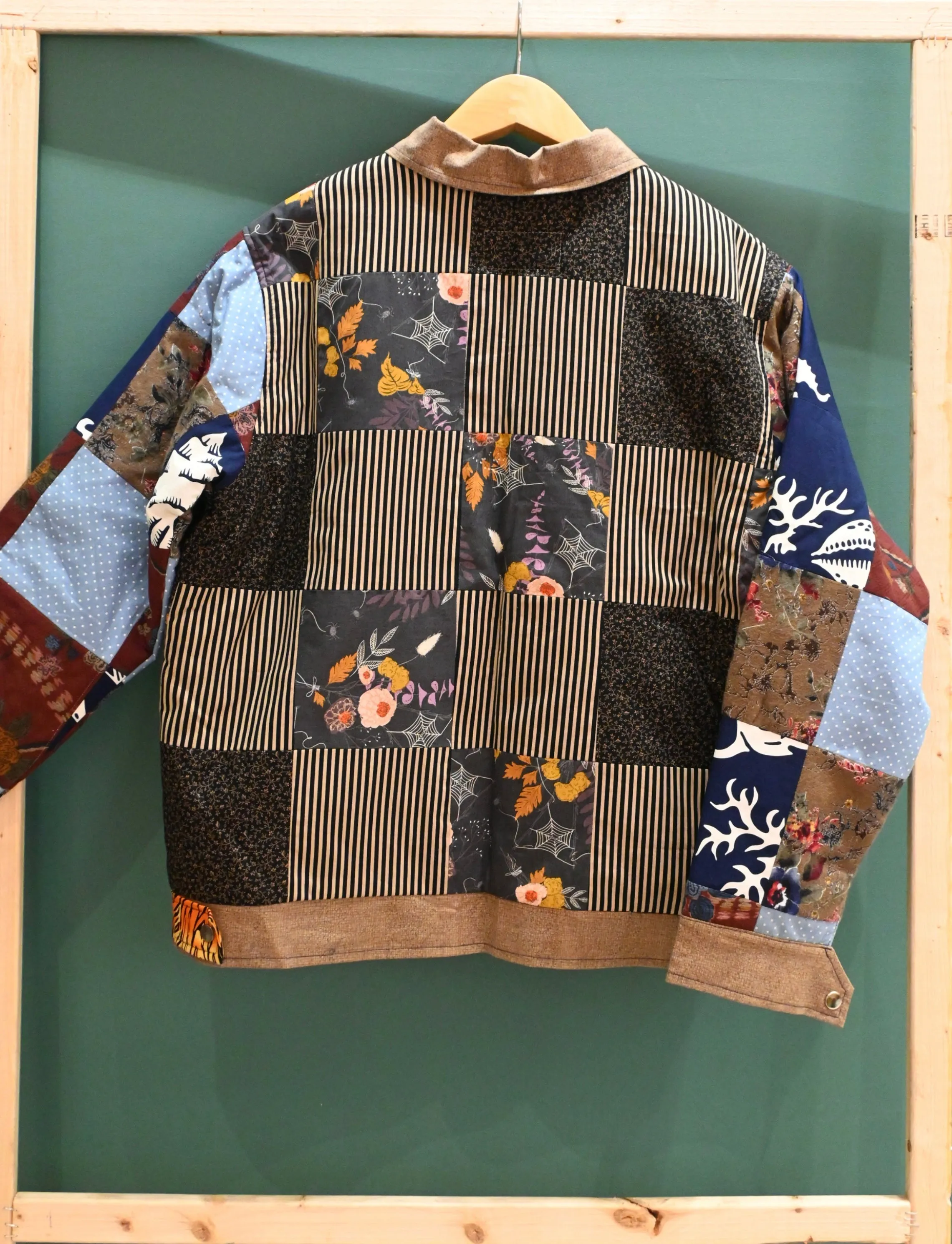 Upcycled Cotton Patchwork Outerwear