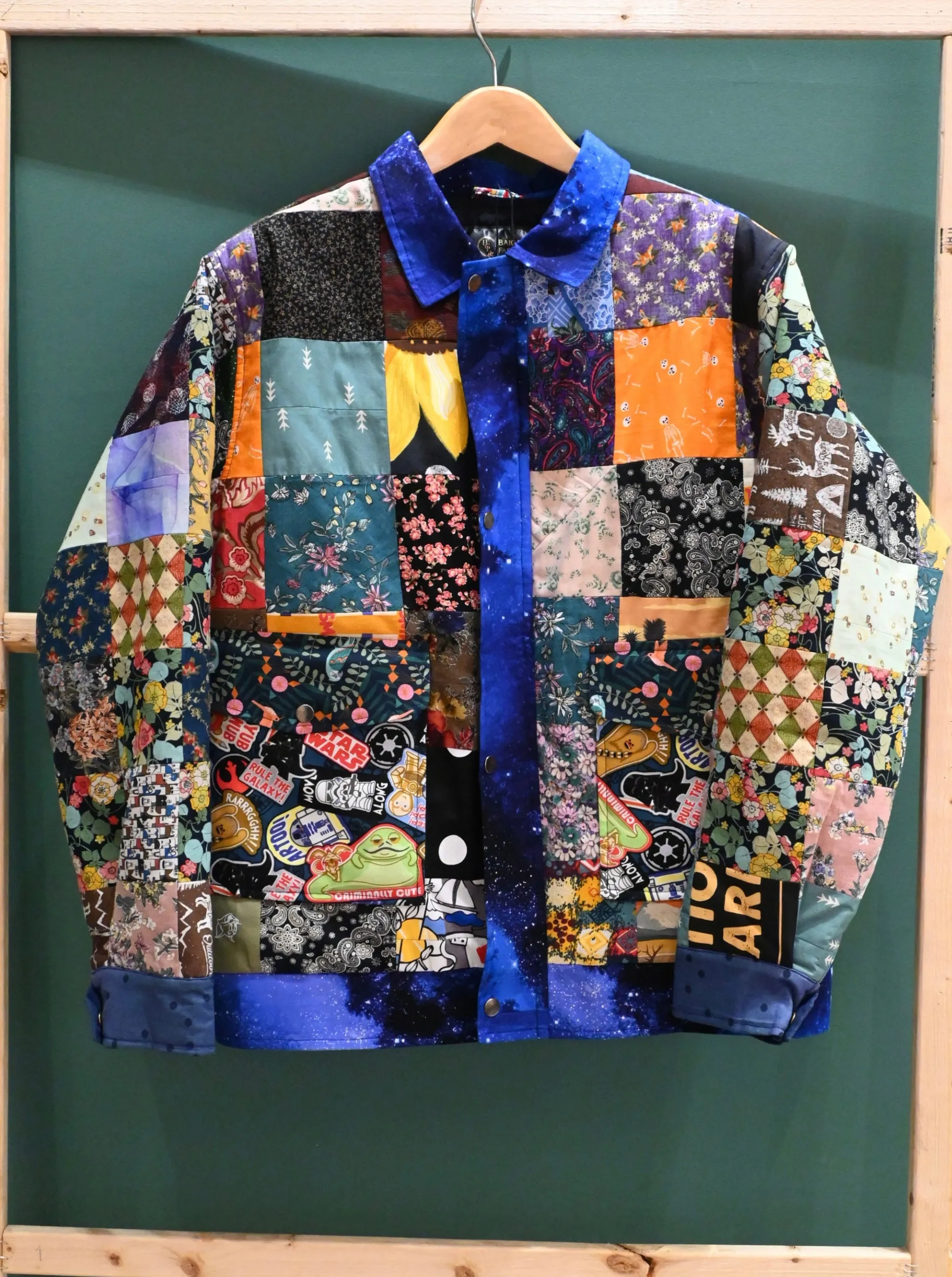 Upcycled Cotton Patchwork Outerwear