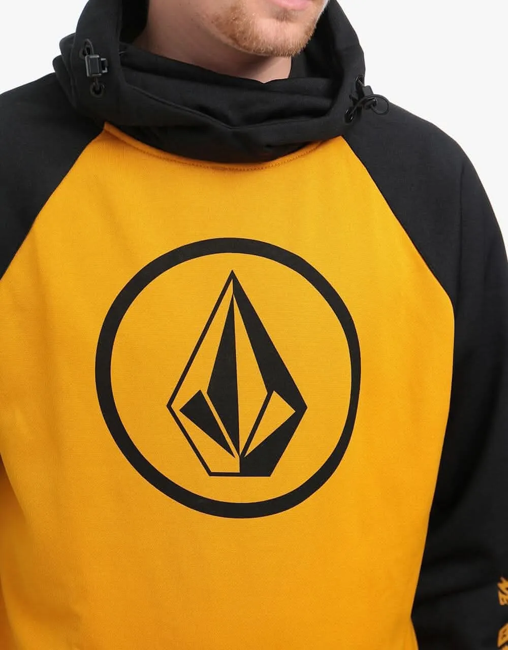 Volcom Hydro Riding Pullover Hoodie - Resin Gold