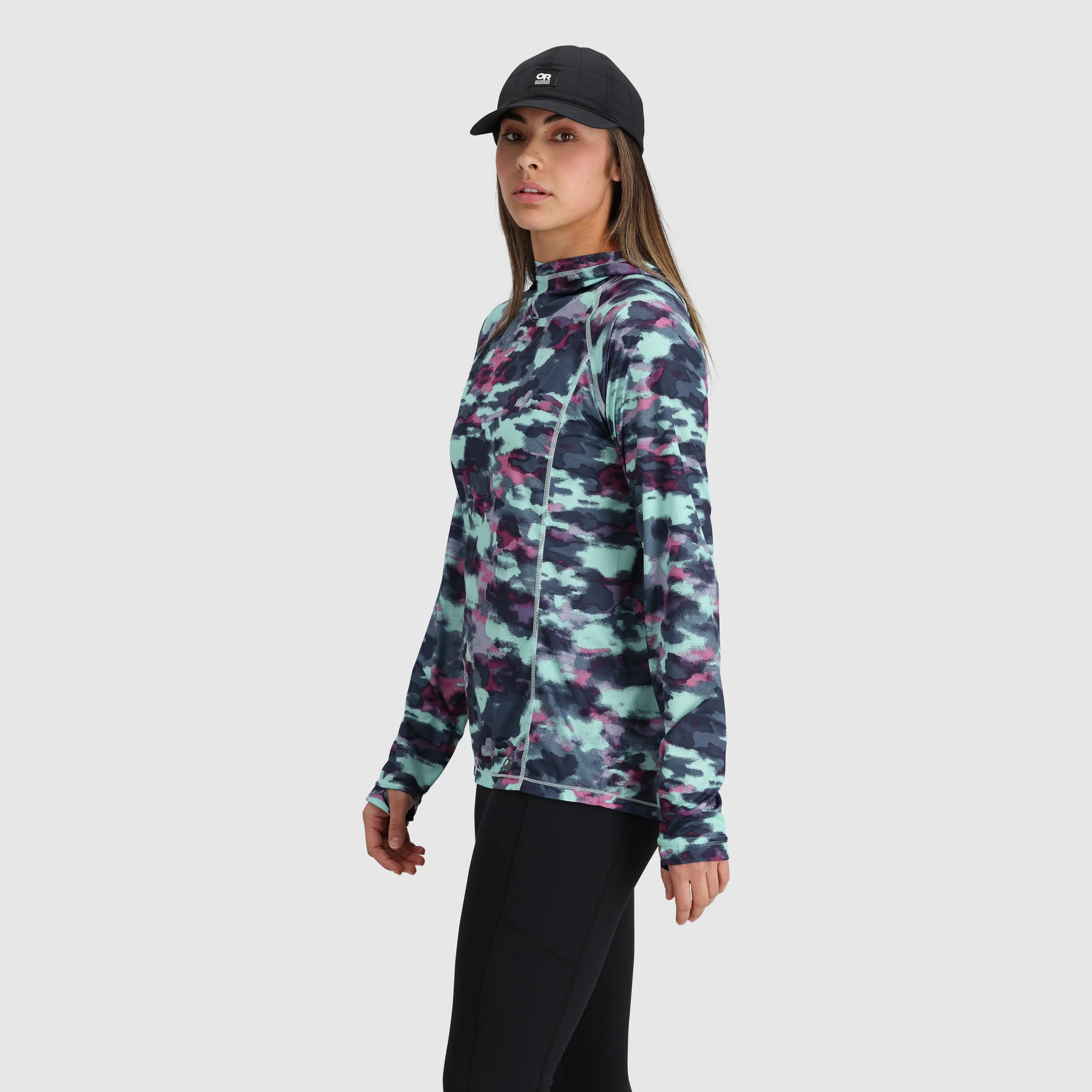 Women's Echo Printed Hoodie