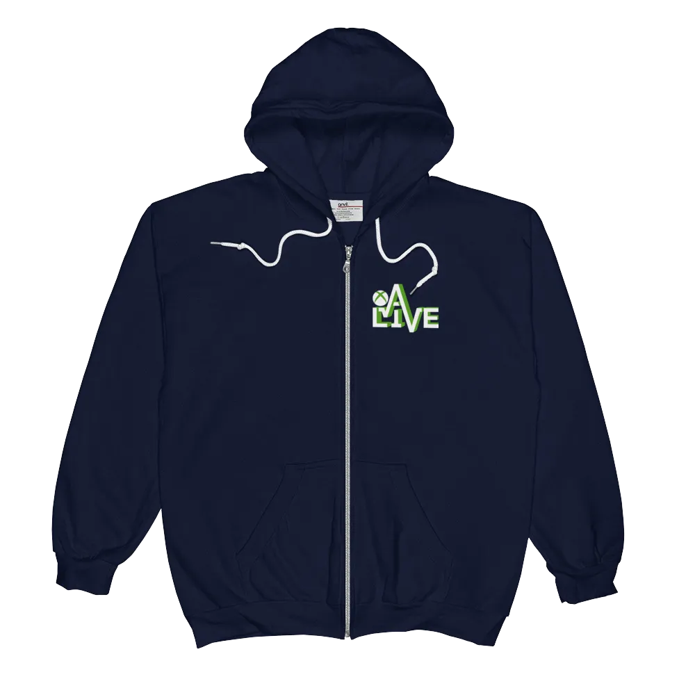 Xbox_Alive OG Zip Hoodie