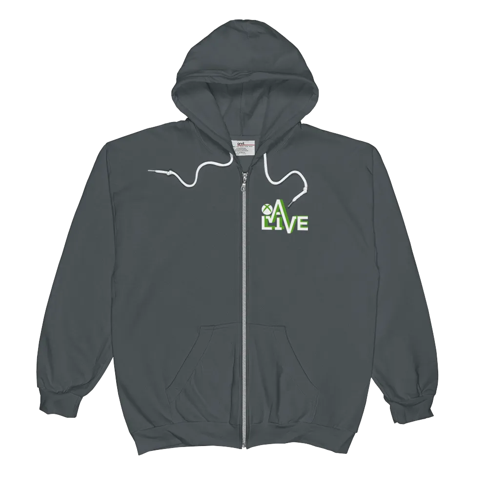 Xbox_Alive OG Zip Hoodie