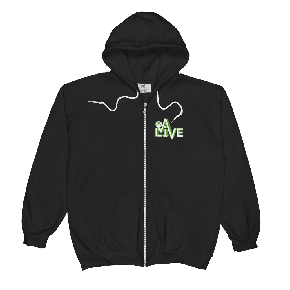 Xbox_Alive OG Zip Hoodie